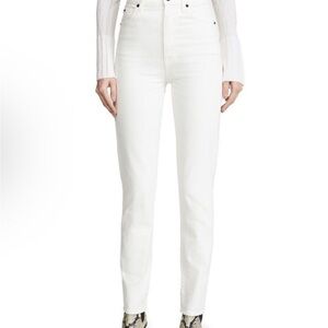 SLVRLAKE Beatnik Women's High Rise White Jeans